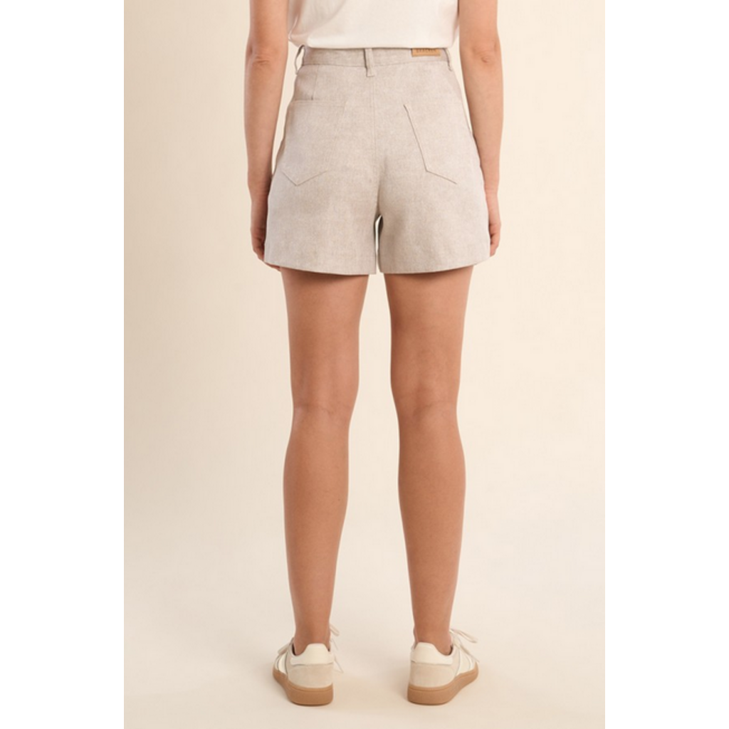 MOLLY BRACKEN MOLLY BRACKEN 26E SHORTS PAILLETTES BEIGE