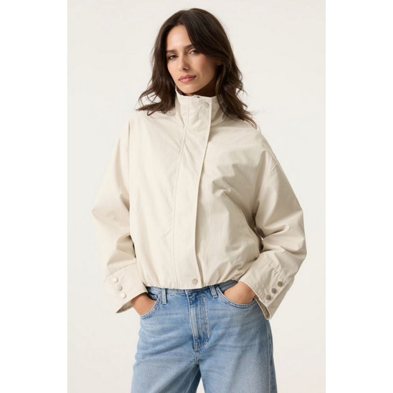 GARCIA GARCIA 26E JACKET OURLET ELASTIQUE IVOIRE