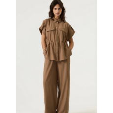 GARCIA GARCIA 26E CHEMISIER M COURTE CORDON SOFT TAUPE