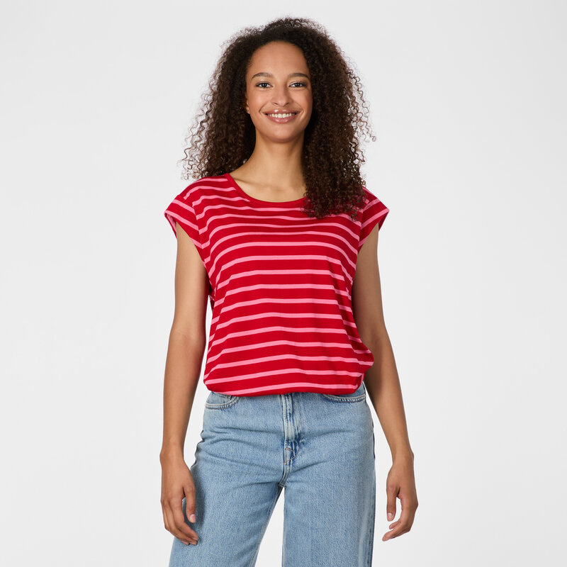RAGWEAR RAGWEAR 26E HAUT TULSA STRIPES RED