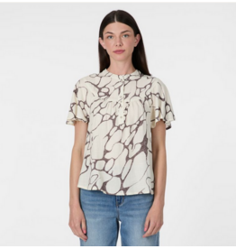 RAGWEAR RAGWEAR 26E HAUT AURELIN PRINT IVOIRE