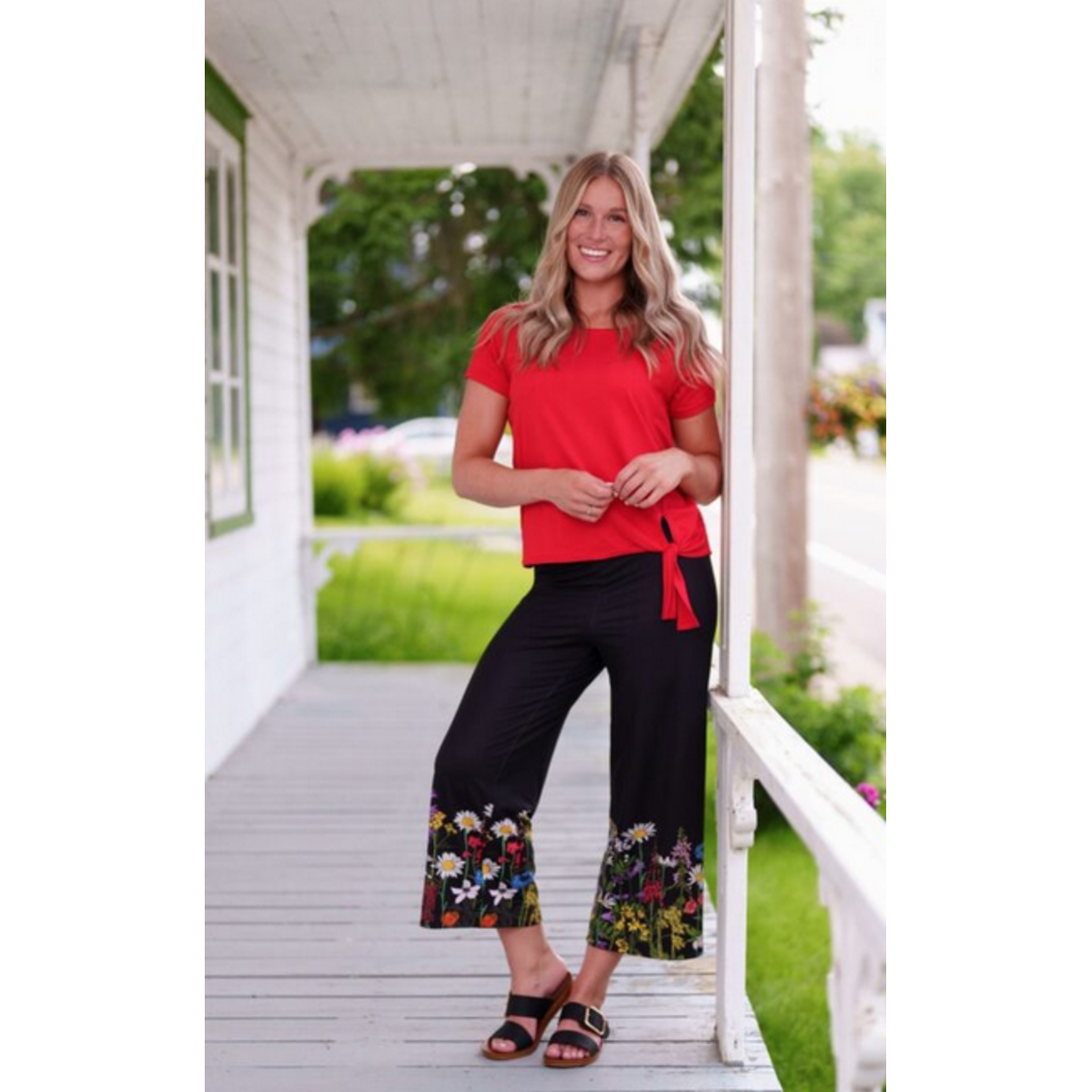 RIEN NE SE PERD TOUT SE CREE RIEN NE SE PERD 26E T SHIRT TROPICAL ROUGE