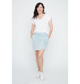 RENUAR RENUAR 26E KNIT SKORT CHAMBRAY