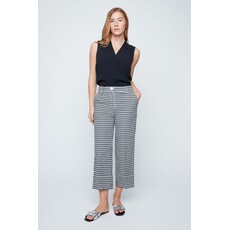 RENUAR RENUAR 26E PANT CROP CARRES VICHY NOIR/BLANC