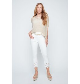 RENUAR RENUAR 26E TOP CARRE MAILLE AJOUREE GOLD