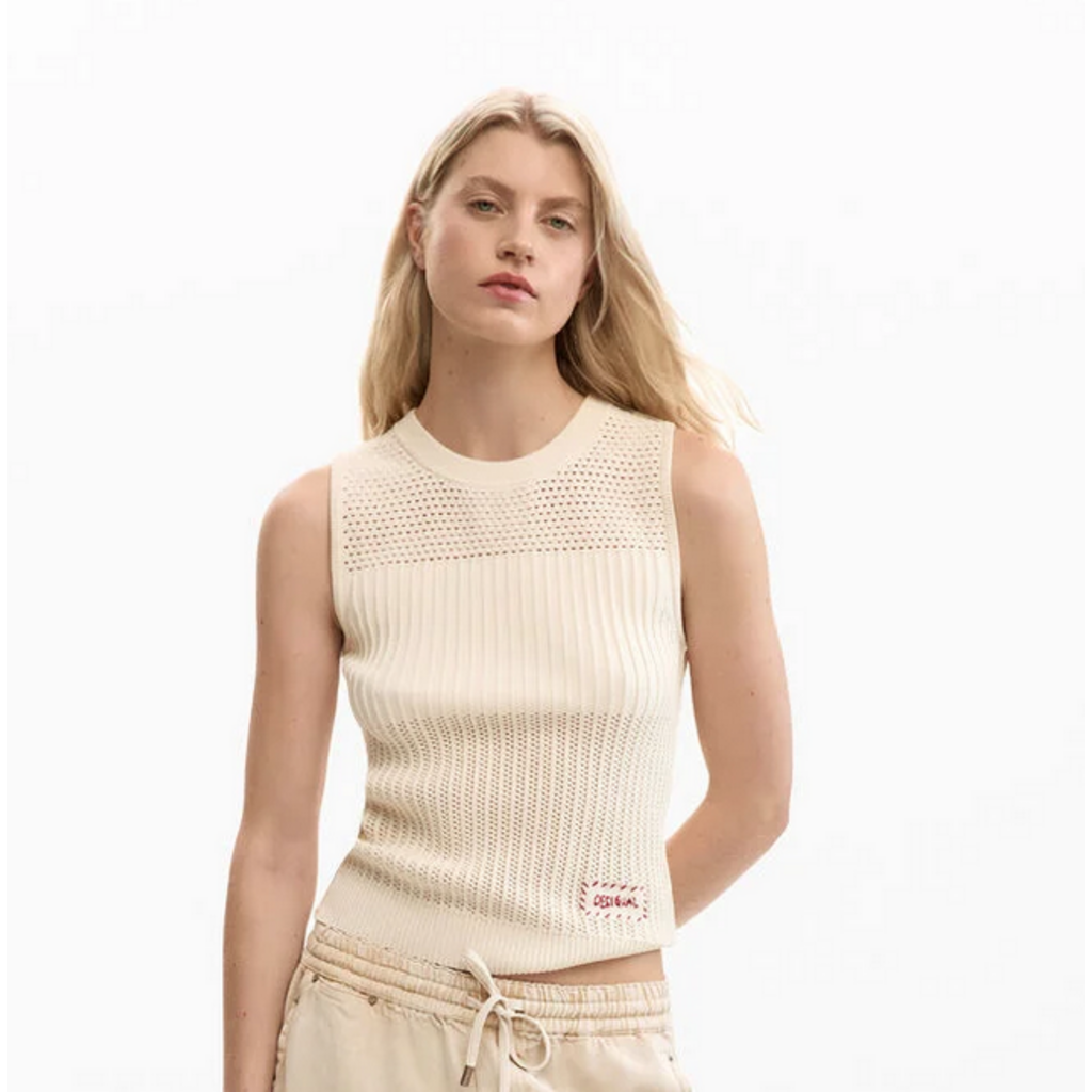 DESIGUAL DESIGUAL 26E HAUT ROMA BEIGE