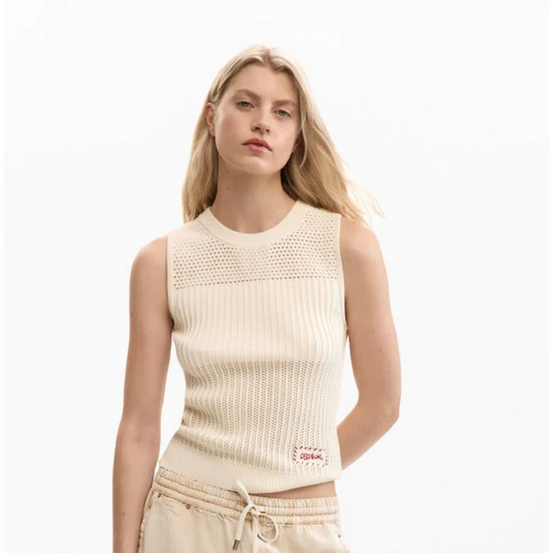 DESIGUAL DESIGUAL 26E HAUT ROMA BEIGE