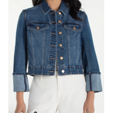 LIVERPOOL LIVERPOOL 26E JACKET JEAN HIGH CUFF WEST WAYS