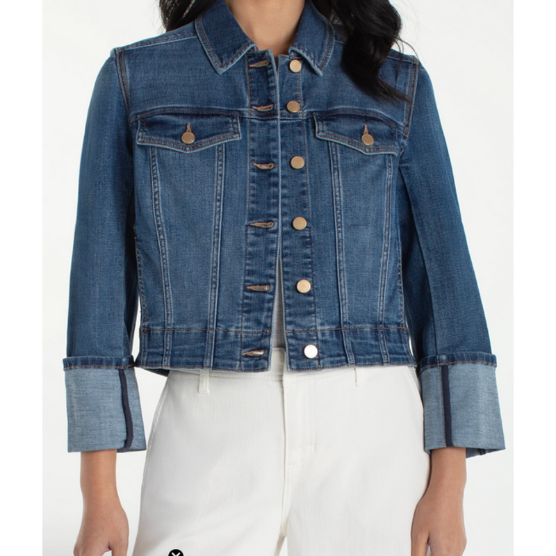 LIVERPOOL LIVERPOOL 26E JACKET JEAN HIGH CUFF WEST WAYS