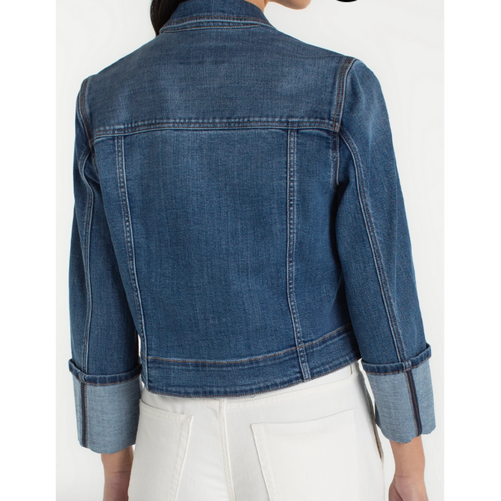 LIVERPOOL LIVERPOOL 26E JACKET JEAN HIGH CUFF WEST WAYS