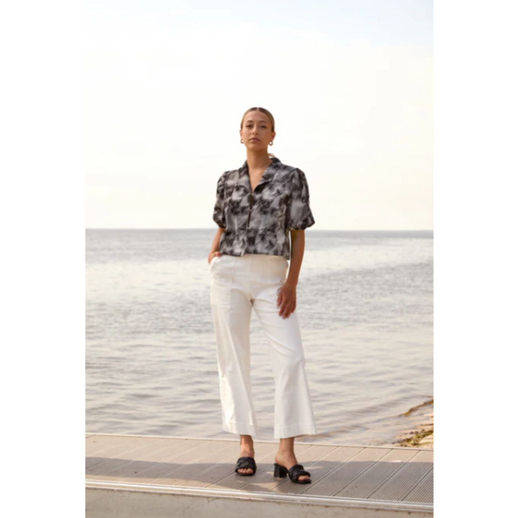 MARIGOLD MARIGOLD 26E PANTALON ROCKY BLANC