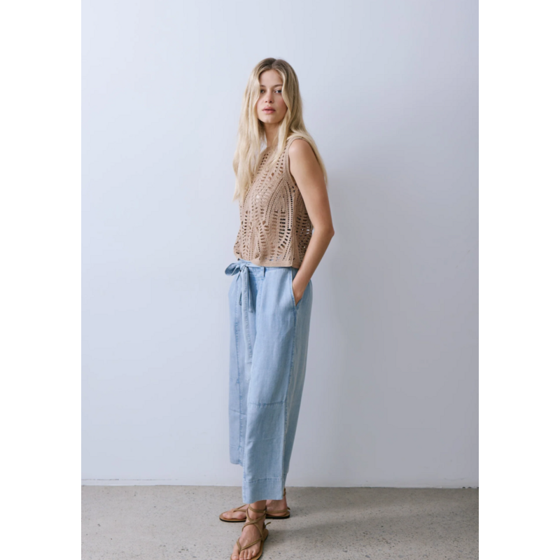 MELISSA NEPTON MELISSA NEPTON 26E BRAQUE PANT LT BLUE WASH