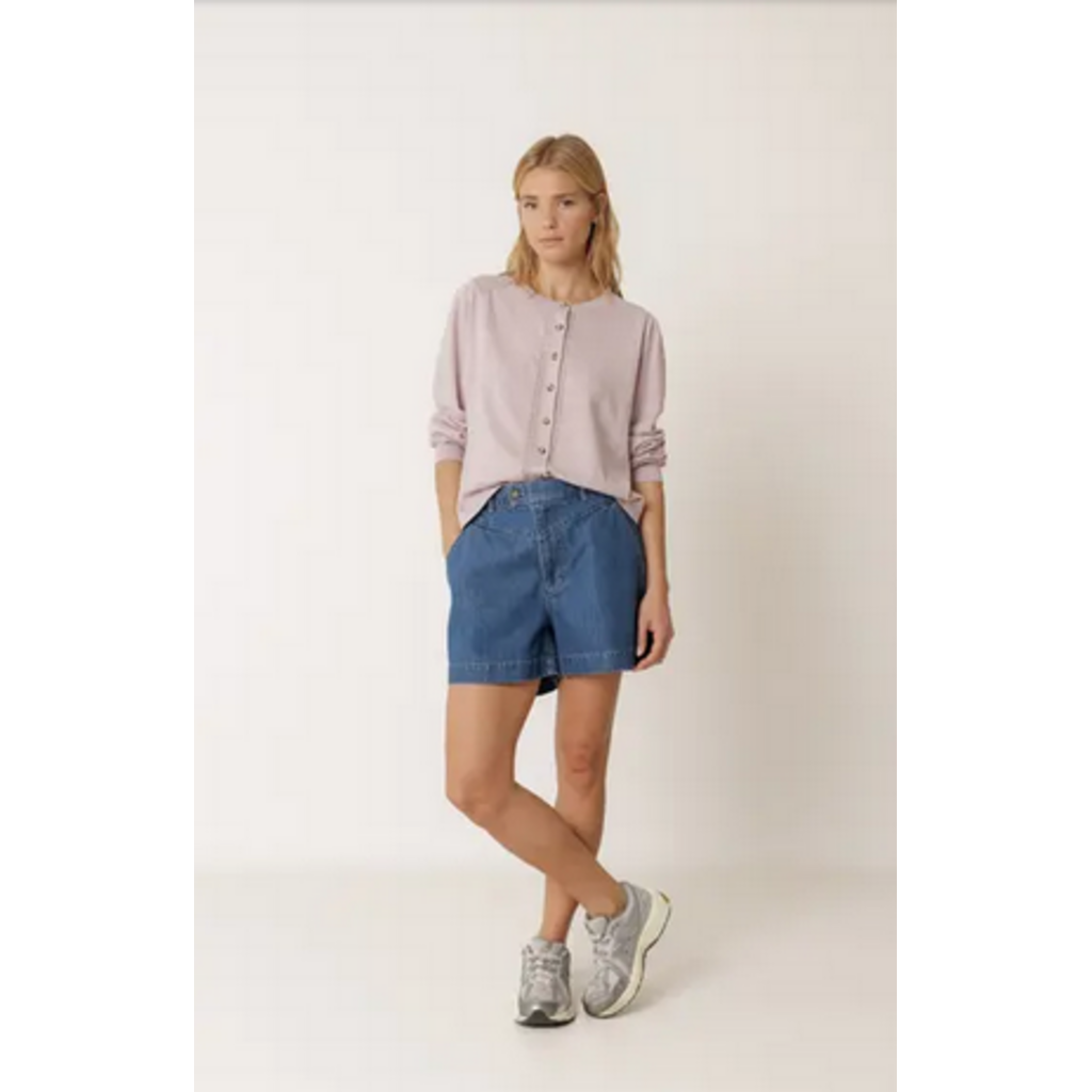 INDI AND COLD INDI AND COLD 26E CARDIGAN LEGER LILAS