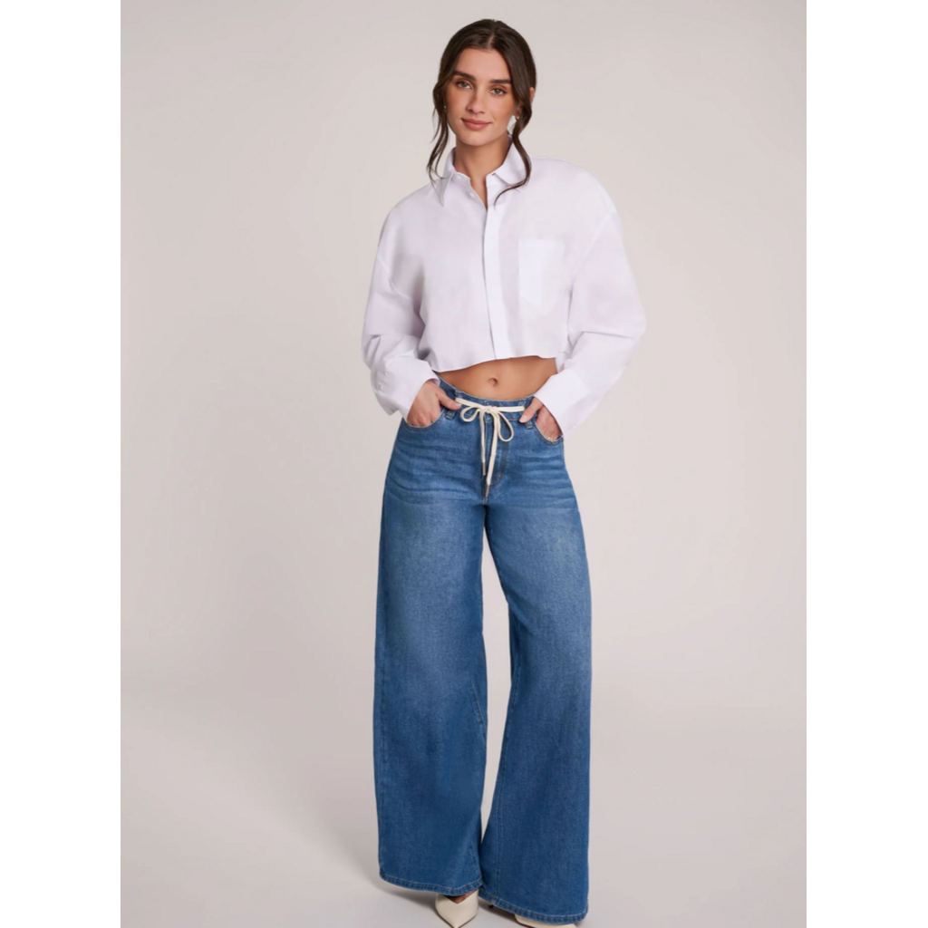 YOGA JEANS YOGA JEANS 2772 LILY WIDE HIGH RISE 32'' CROCUS