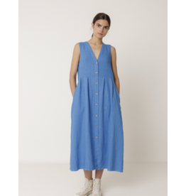 INDI AND COLD INDI AND COLD 26E ROBE LONGUE S MANCHE BLEU