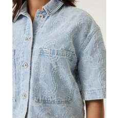 GARCIA GARCIA 26E JACKET JEANS M COURTE TEXTURE LIGHT USED