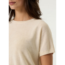 GARCIA GARCIA 26E PULL M COURTE TRICOT MINCE WHITECAP