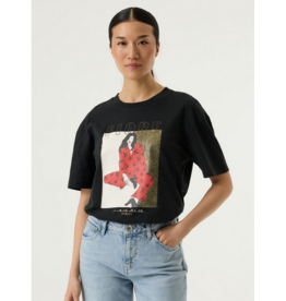 GARCIA GARCIA 26E TSHIRT FIORE NOIR