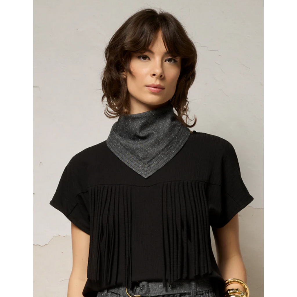 COKLUCH COKLUCH 26E HAUT SAMSARA FRANGES NOIR