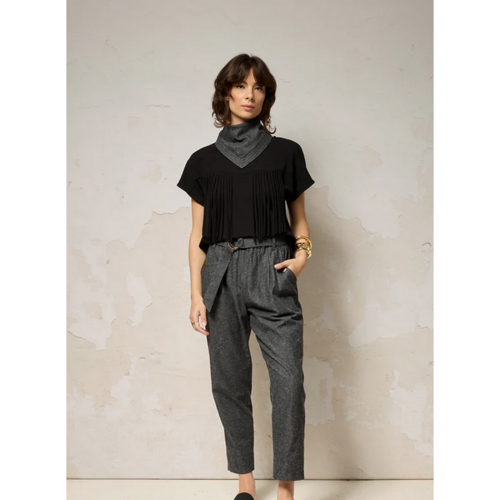 COKLUCH COKLUCH 26E HAUT SAMSARA FRANGES NOIR