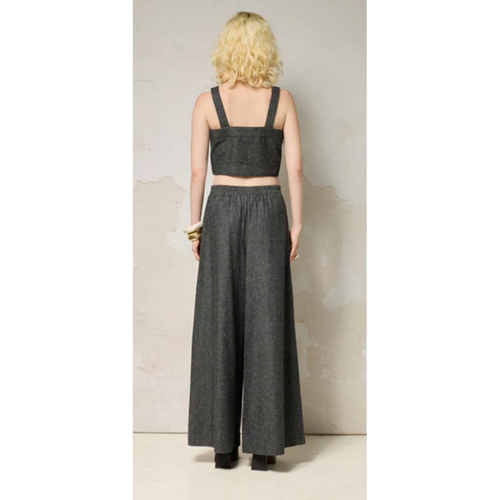 COKLUCH COKLUCH 26E PANTALON RAMA AMPLE SPECKLE NOIR