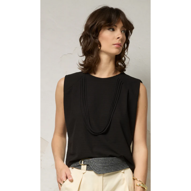 COKLUCH COKLUCH 26E HAUT PATH SANS MANCHE NOIR