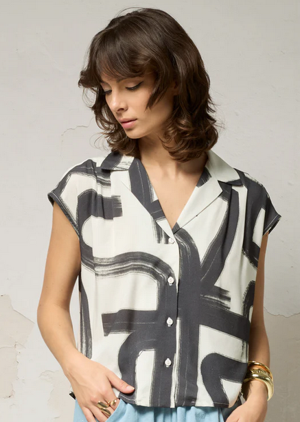 COKLUCH COKLUCH 26E CHEMISE HEMERA BLACK SHODO