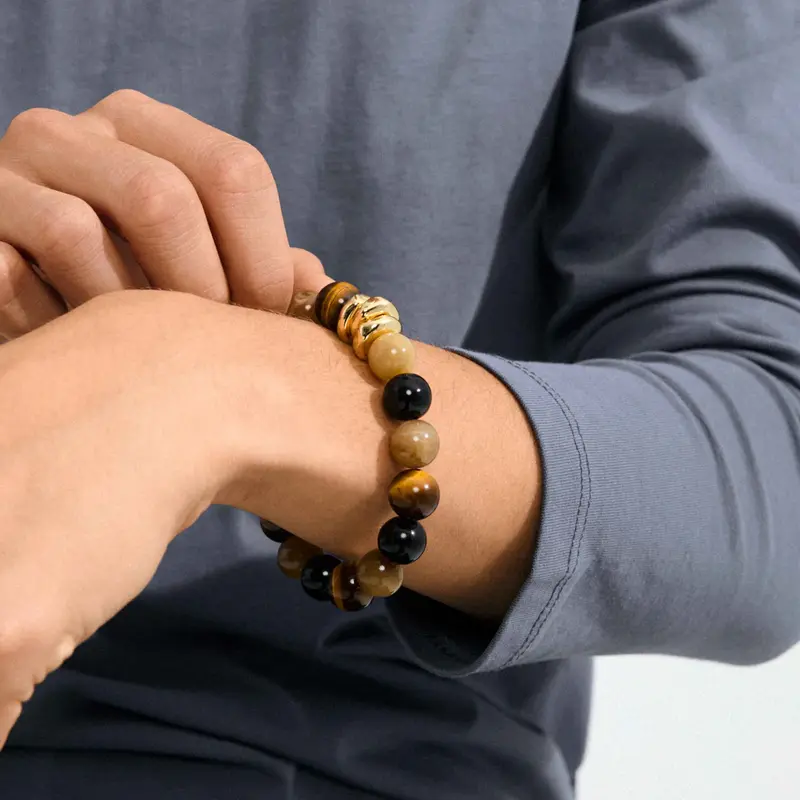 PILGRIM PILGRIM 122532502 UNFOLD BRACELET MULTI COLOR GOLD PLATED