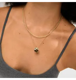 PILGRIM PILGRIM 632532001 DECLAN NECKLACE 2 IN 1 SET GOLD PLATED