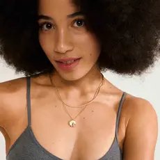 PILGRIM PILGRIM 632532001 DECLAN NECKLACE 2 IN 1 SET GOLD PLATED