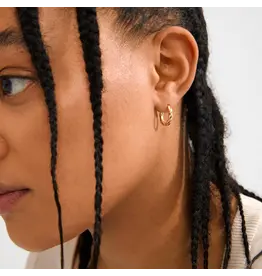 PILGRIM PILGRIM 632532003 DECLAN EARRINGS GOLD PLATED