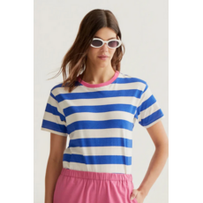 COMPANIA FANTASTICA COMPANIA FANTASTICA 26E 61C/42012 TSHIRT RAYE BLEU