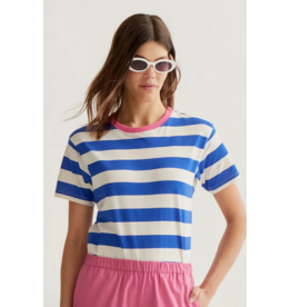 COMPANIA FANTASTICA COMPANIA FANTASTICA 26E 61C/42012 TSHIRT RAYE BLEU