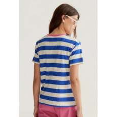 COMPANIA FANTASTICA COMPANIA FANTASTICA 26E 61C/42012 TSHIRT RAYE BLEU