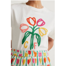 COMPANIA FANTASTICA COMPANIA FANTASTICA 26E 61C/42035 TSHIRT TULIPE