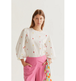 COMPANIA FANTASTICA COMPANIA FANTASTICA 26E 61C/41009 CHEMISE TULIPES ECRU