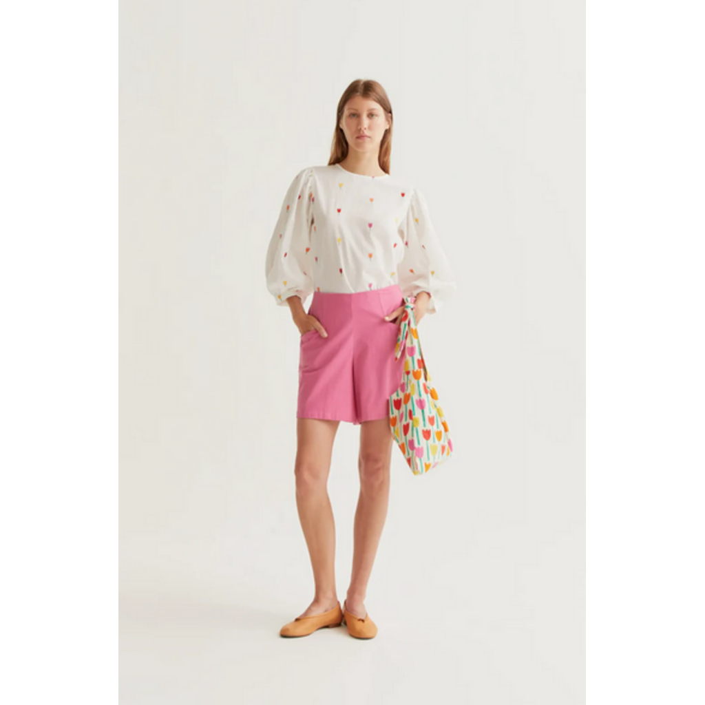 COMPANIA FANTASTICA COMPANIA FANTASTICA 26E 61C/41009 CHEMISE TULIPES ECRU