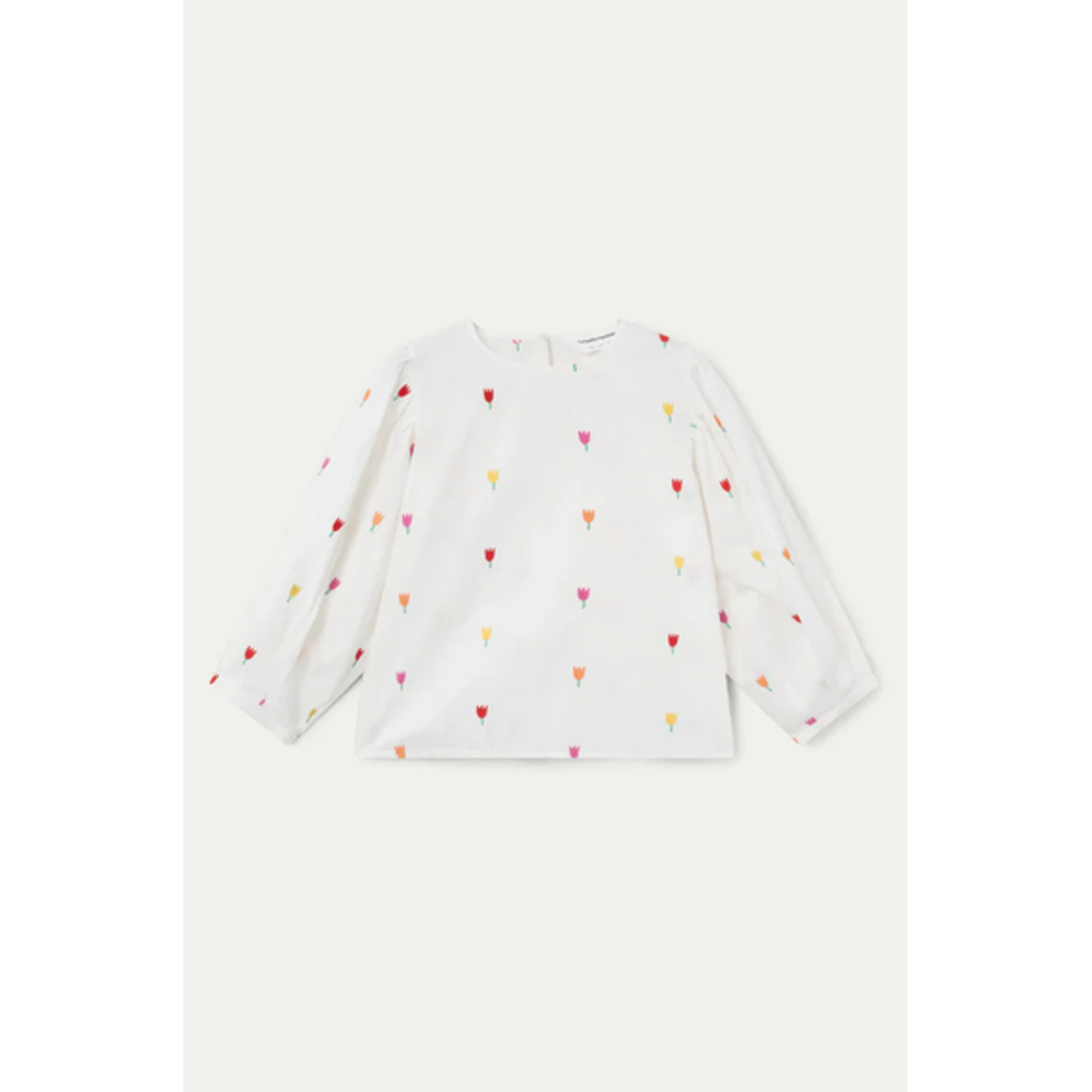 COMPANIA FANTASTICA COMPANIA FANTASTICA 26E 61C/41009 CHEMISE TULIPES ECRU