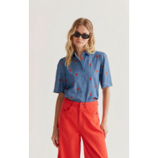 COMPANIA FANTASTICA COMPANIA FANTASTICA 26E 61C/40011 CHEMISE CHAMBRAY COEURS