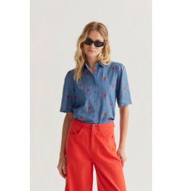 COMPANIA FANTASTICA COMPANIA FANTASTICA 26E 61C/40011 CHEMISE CHAMBRAY COEURS