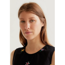 COMPANIA FANTASTICA COMPANIA FANTASTICA 26E 61C/41026 CAMI GARDEN FLOWER NOIR