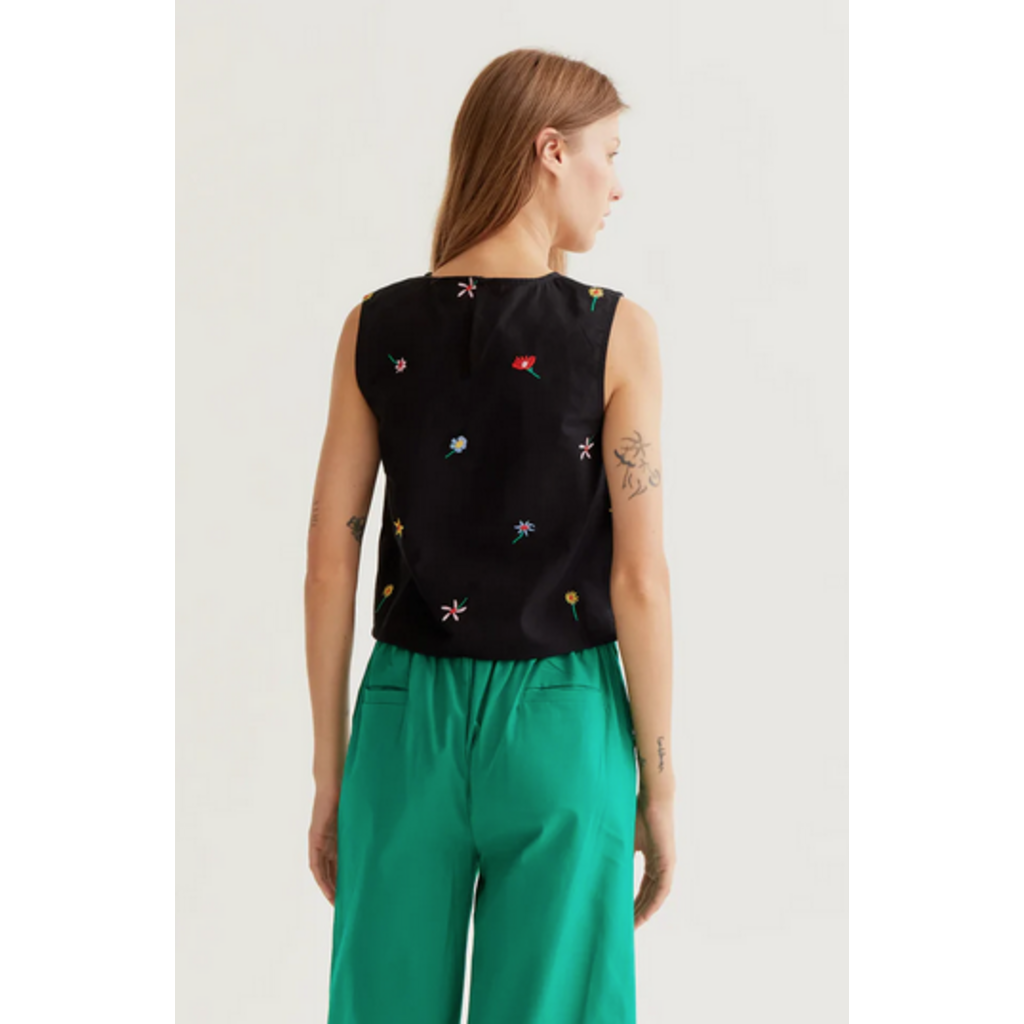 COMPANIA FANTASTICA COMPANIA 26E 61C/41026 CAMI GARDEN FLOWER NOIR