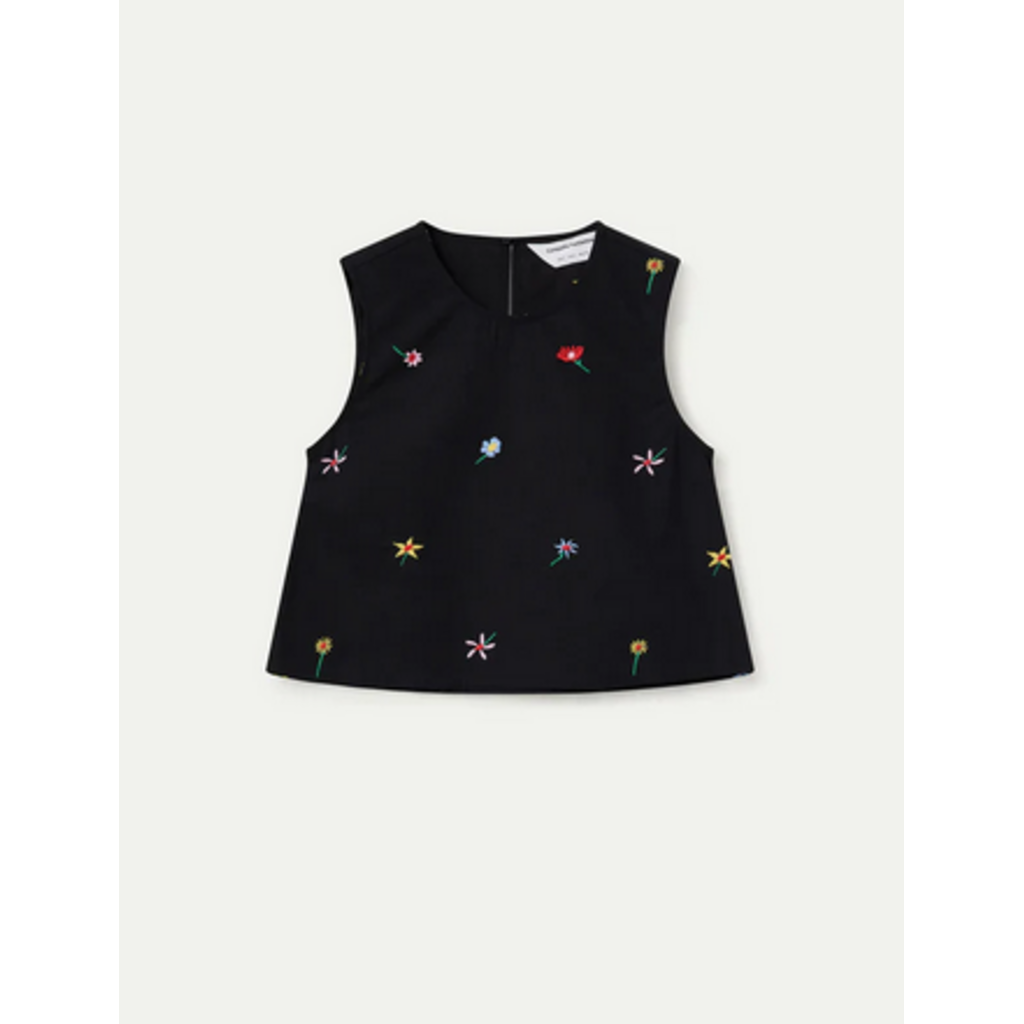 COMPANIA FANTASTICA COMPANIA FANTASTICA 26E 61C/41026 CAMI GARDEN FLOWER NOIR