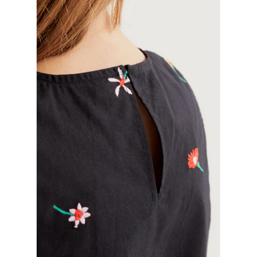 COMPANIA FANTASTICA COMPANIA FANTASTICA 26E 61C/41026 CAMI GARDEN FLOWER NOIR