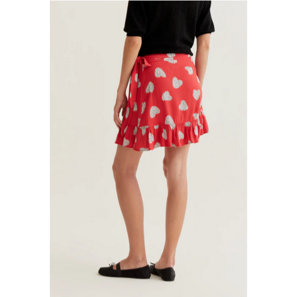 COMPANIA FANTASTICA COMPANIA FANTASTICA 26E 61C/41017 JUPE COEUR ROUGE