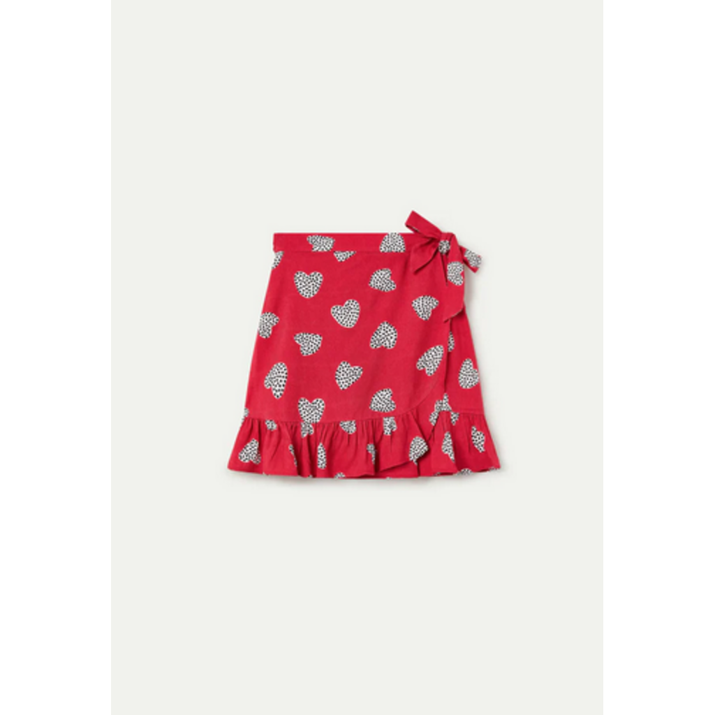 COMPANIA FANTASTICA COMPANIA FANTASTICA 26E 61C/41017 JUPE COEUR ROUGE