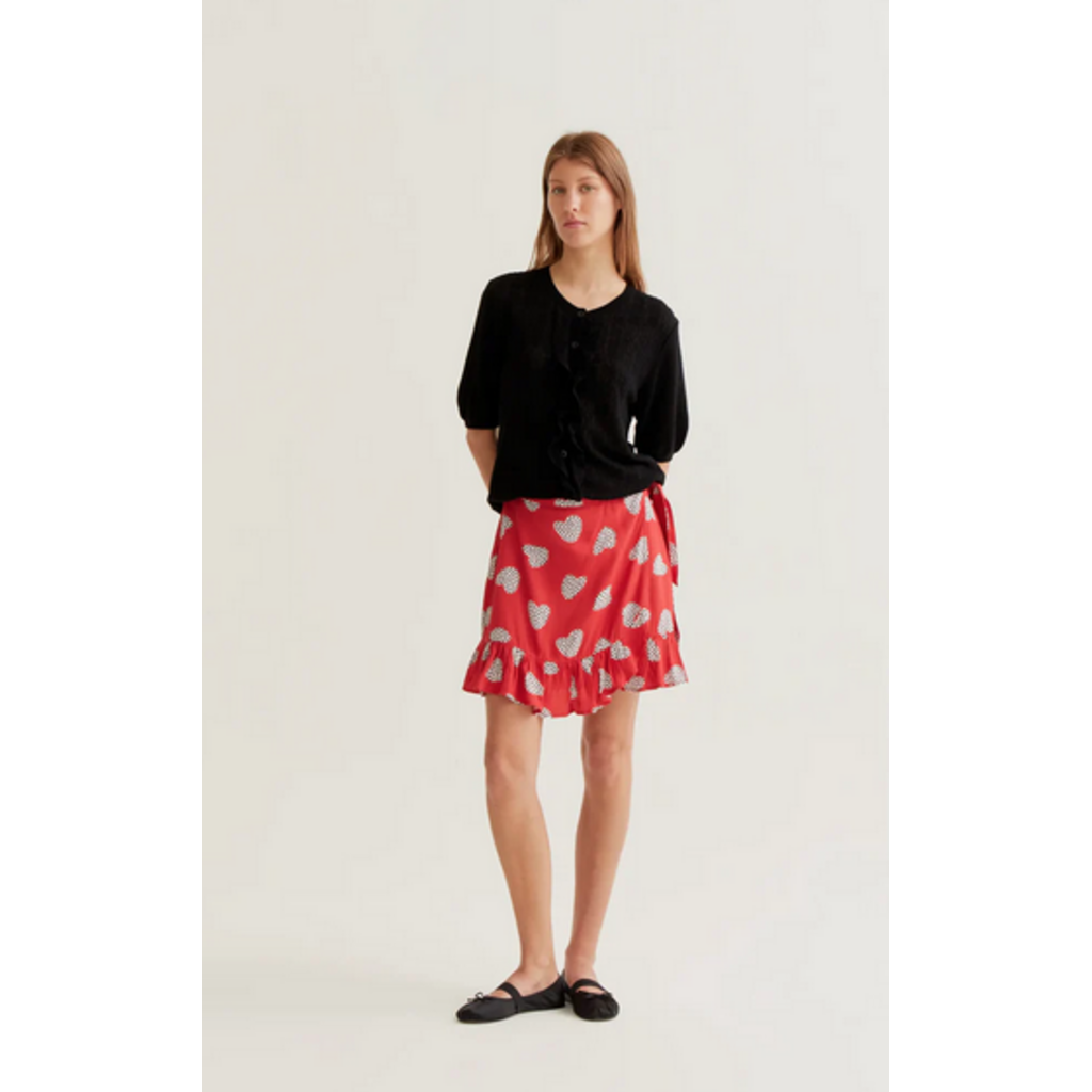 COMPANIA FANTASTICA COMPANIA FANTASTICA 26E 61C/41017 JUPE COEUR ROUGE