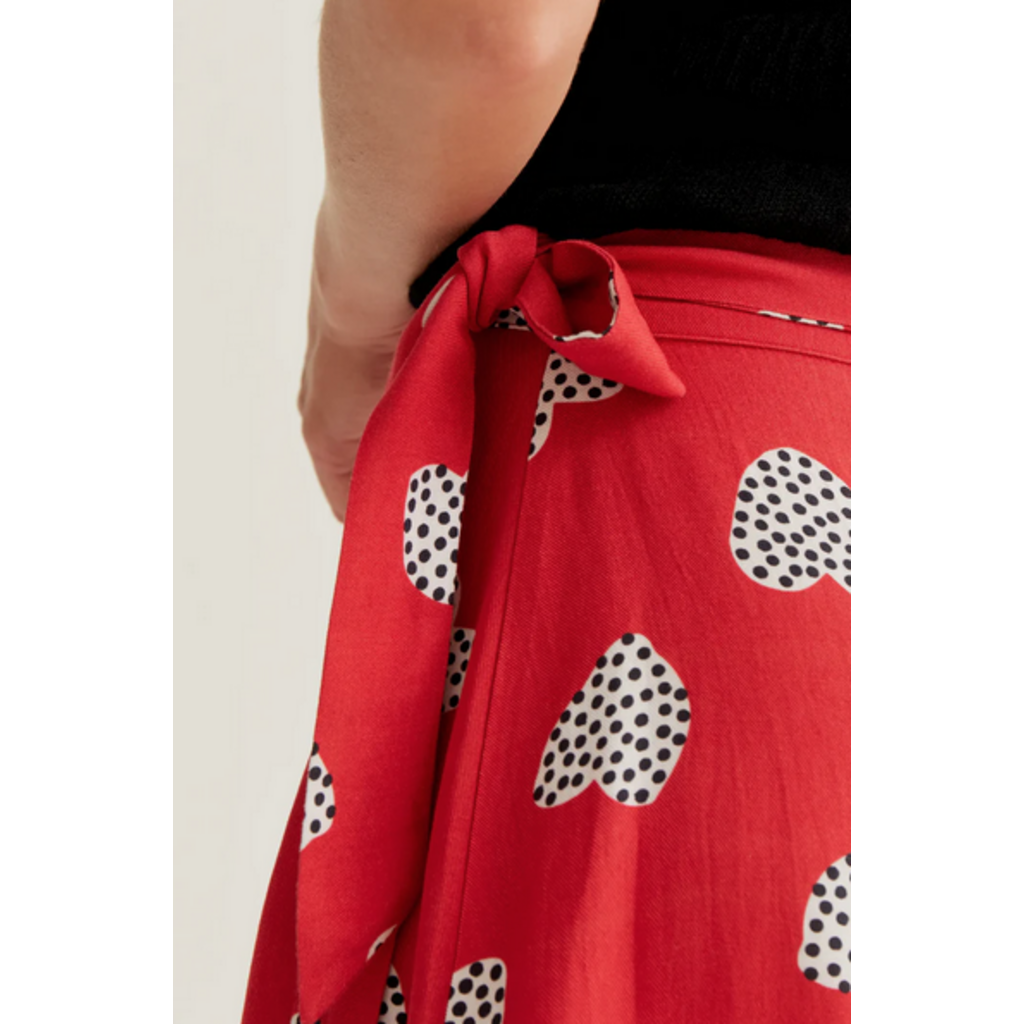 COMPANIA FANTASTICA COMPANIA FANTASTICA 26E 61C/41017 JUPE COEUR ROUGE