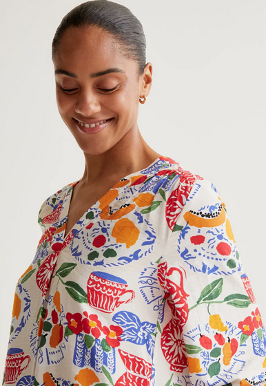 COMPANIA FANTASTICA COMPANIA FANTASTICA 26E 61C/11022 ROBE LUSH PRINT