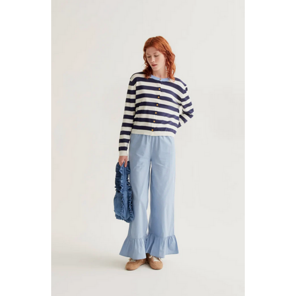 COMPANIA FANTASTICA COMPANIA FANTASTICA 26E 61C/10415 CARDIGAN BLUE STRIPES